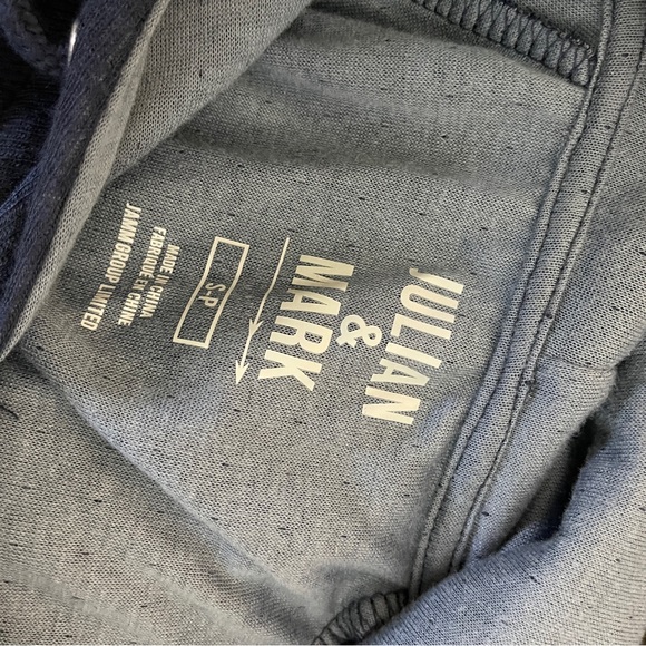 Julian & Mark Blue Sweatshirt - Picture 8 of 9